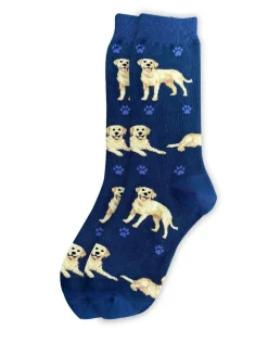 Full Body Yellow Labrador Socks