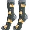 Full Orange Tabby Cat Socks