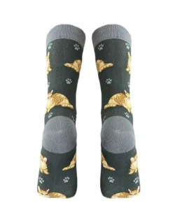 Full Orange Tabby Cat Socks