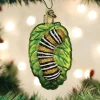 Fuzzy Caterpillar Ornament
