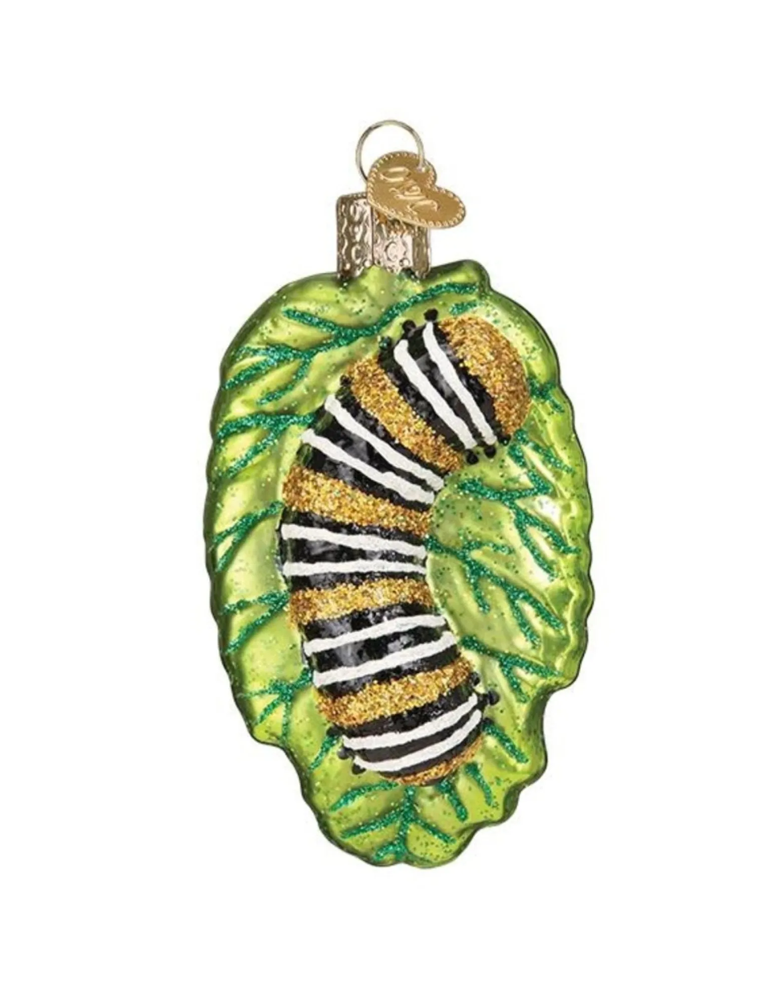 Fuzzy Caterpillar Ornament