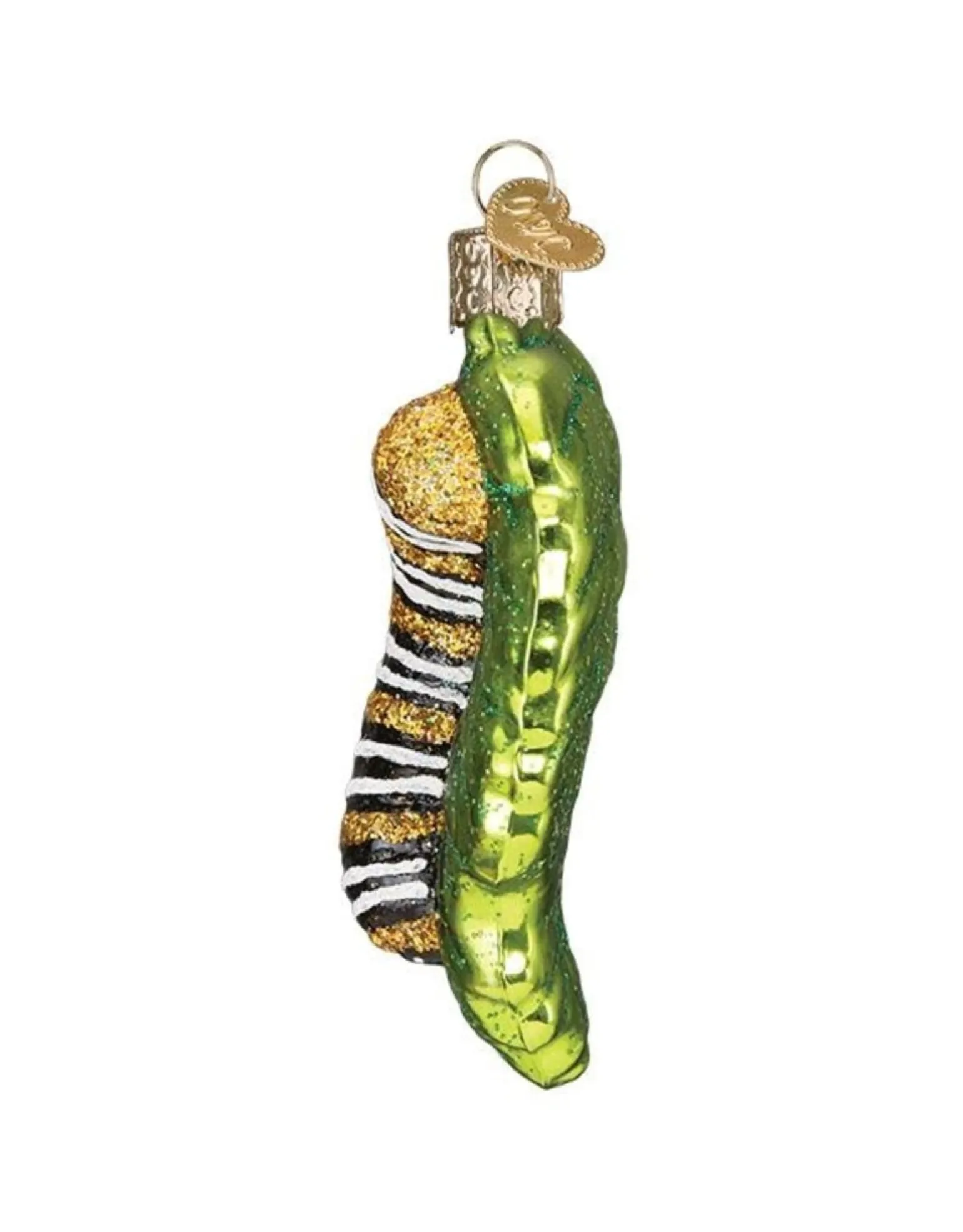 Fuzzy Caterpillar Ornament