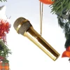 Gold Brass Microphone