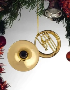 Gold Brass Sousaphone Ornament