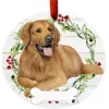 Golden Retriever Full Body Wreath Ornament