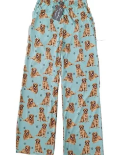 Golden Retriever Pajama Bottoms