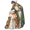 Green & Gold Holy Family Ornament