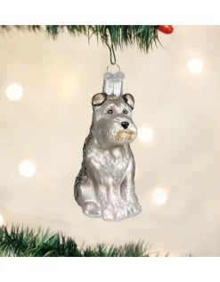 Grey Schnauzer Ornament