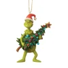 Grinch Stealing Tree Ornament