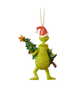 Grinch Stealing Tree Ornament