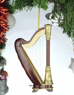 Harp Ornament