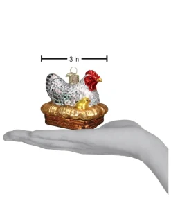 Hen On Nest Ornament