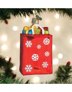 Holiday Shopping Bag Ornament