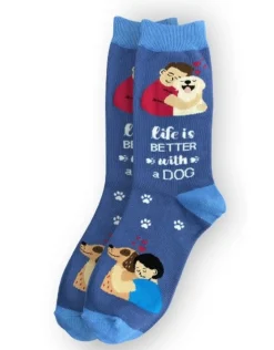 I Love My Dog Socks