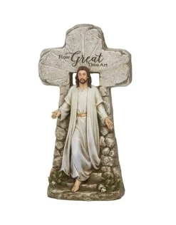 Jesus Rising From Tomb Figure