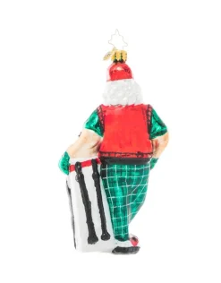 Jolly Golfer Santa