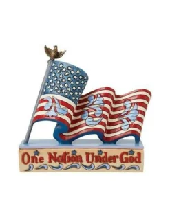 Js "Star Spangled Glory" American Flag Fig