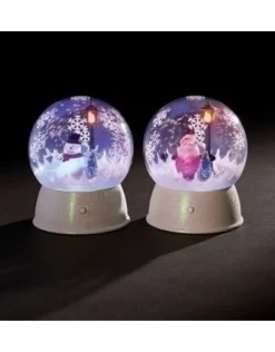 Led Musical Snowblowing Globe