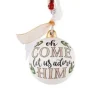 Let Us Adore Him Ball Ornament