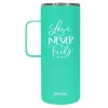 Love Never Fails Steel Handled Mug