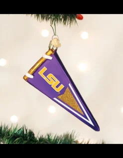 Lsu Pennant Ornament
