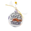 Lsu We Believe Ball Ornament