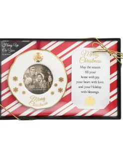 Merry Christmas Photo Frame Ornament