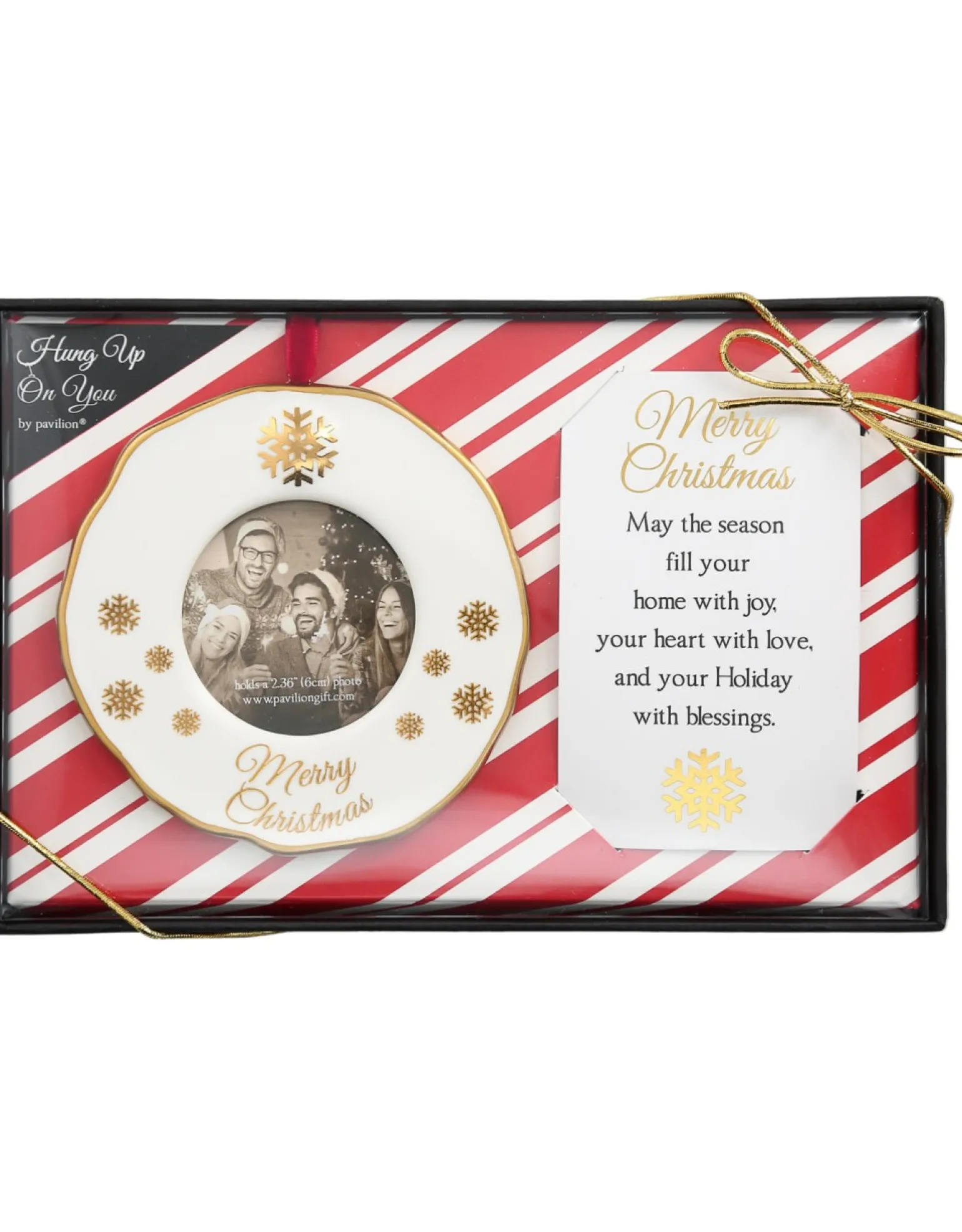 Merry Christmas Photo Frame Ornament