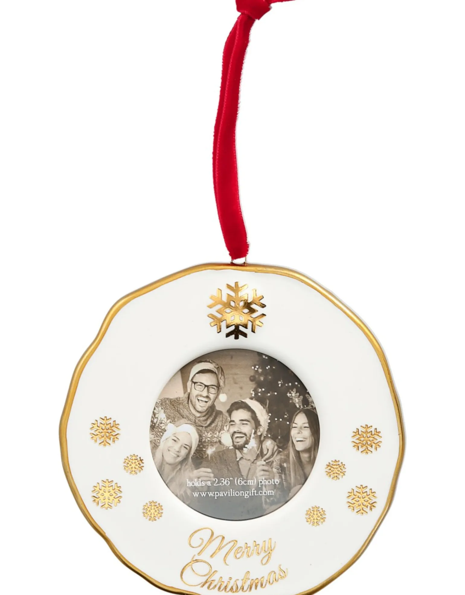 Merry Christmas Photo Frame Ornament