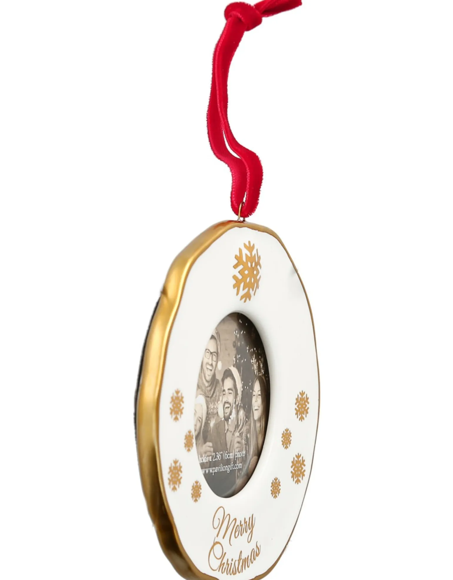 Merry Christmas Photo Frame Ornament