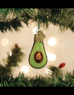 Mini Avocado Ornament