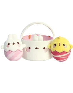 Molang Easter Basket Plush