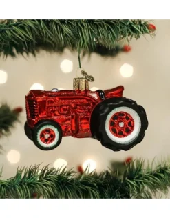 Old Farm Tractor Ornament