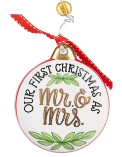 Our First Christmas As Mr. & Mrs. Ornament