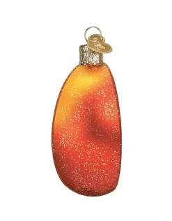 Peach Slice Ornament