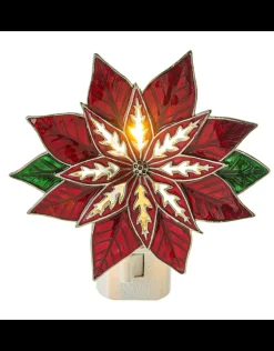Poinsettia Night Light