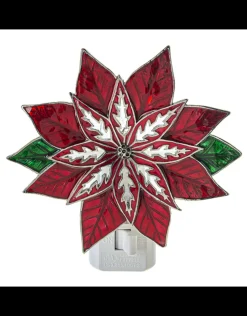 Poinsettia Night Light