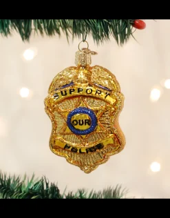 Police Badge Ornament