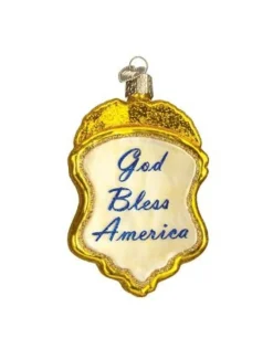 Police Badge Ornament