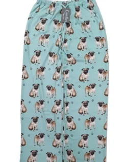 Pug Pajama Bottoms