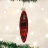 Red Kayak Ornament