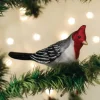 Red-Crested Cardinal Clip Ornament