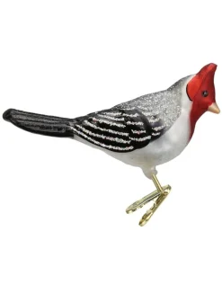 Red-Crested Cardinal Clip Ornament