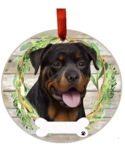 Rottweiler Wreath Ornament