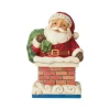 Santa In Chimney
