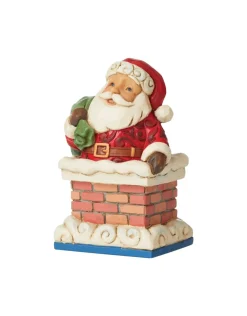 Santa In Chimney