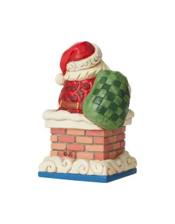 Santa In Chimney
