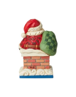 Santa In Chimney