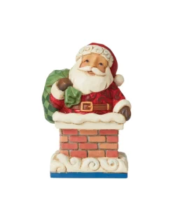 Santa In Chimney
