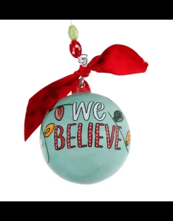 Santa Lights Ball Ornament
